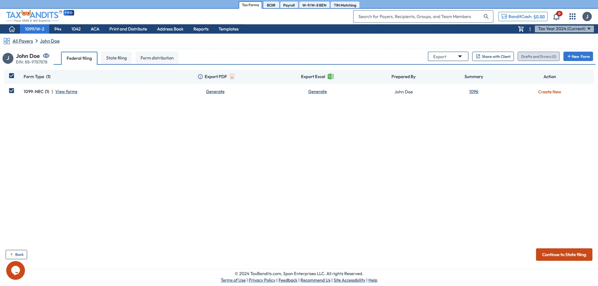 Choose Distribution Options